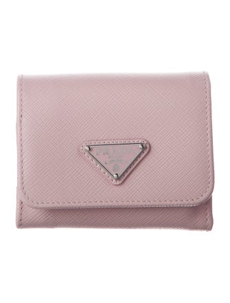 Prada Saffiano Leather Compact Wallet