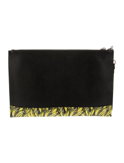 Prada Saffiano Lux Leather Clutch