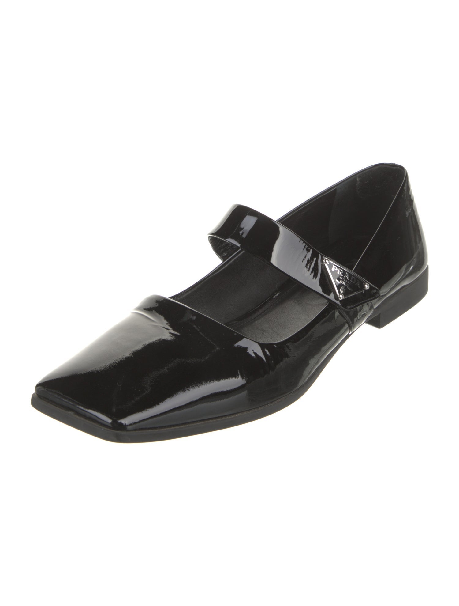 Prada Patent Leather Mary Jane Flats