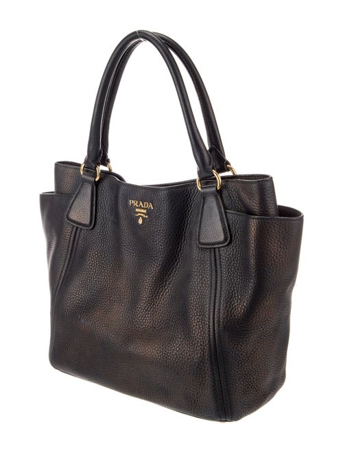 Prada Vitello Daino Leather Top Handle Bag