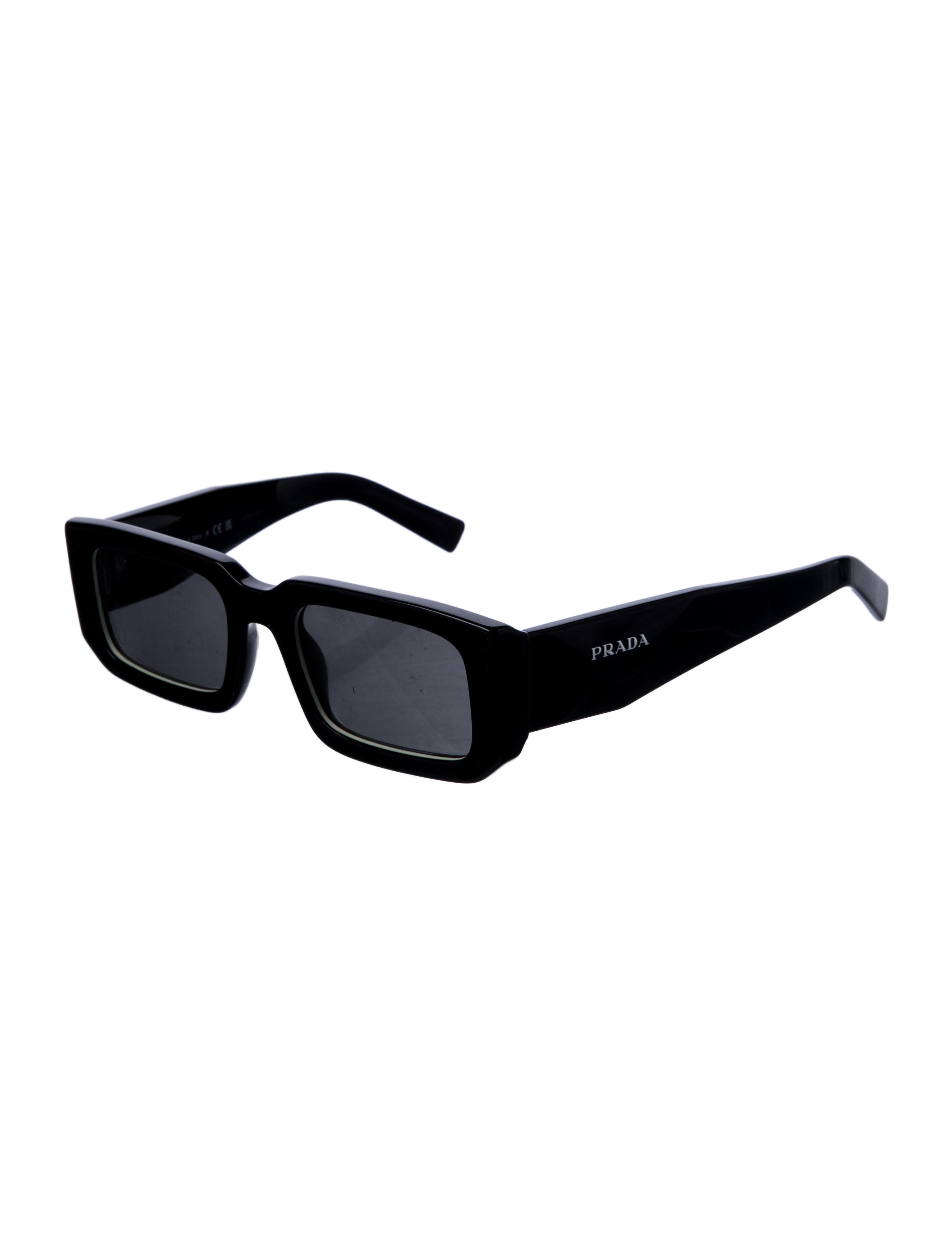 Prada Square Tinted Sunglasses
