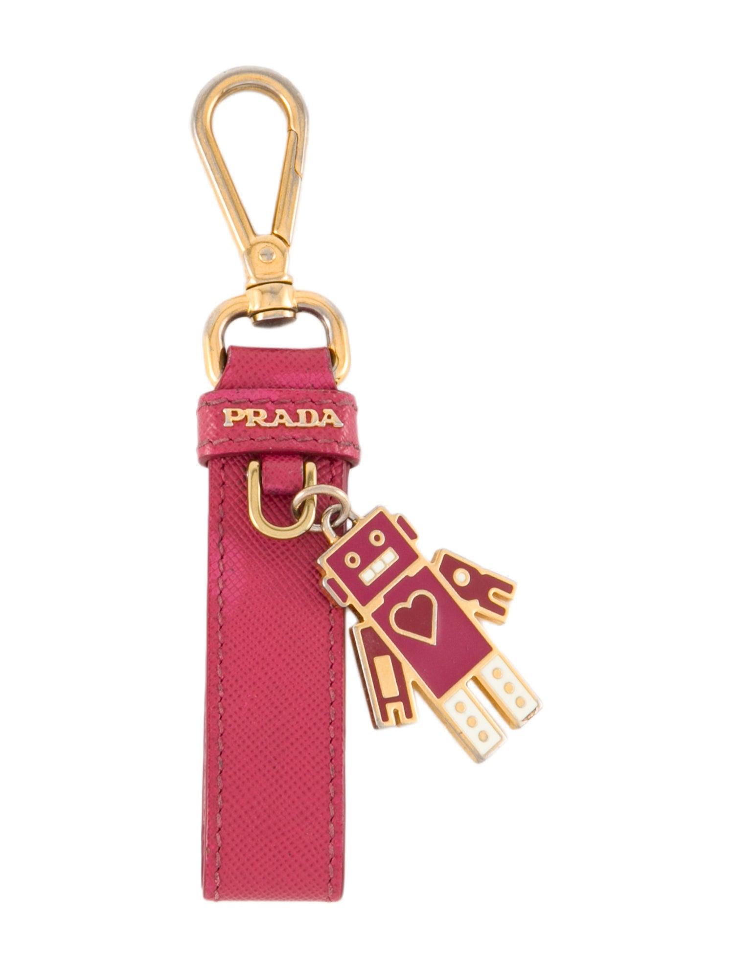 Prada  Prada red keychain