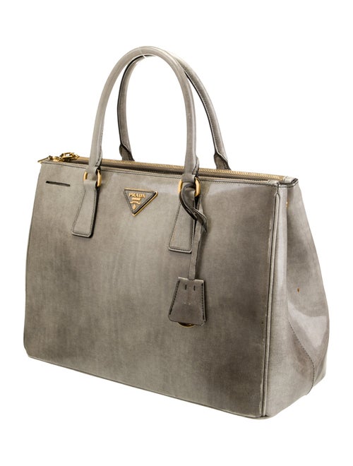 Prada Signature Galleria Double Zip Medium