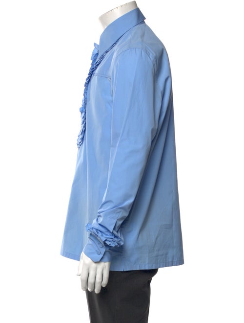 Prada Long Sleeve Tuxedo Shirt