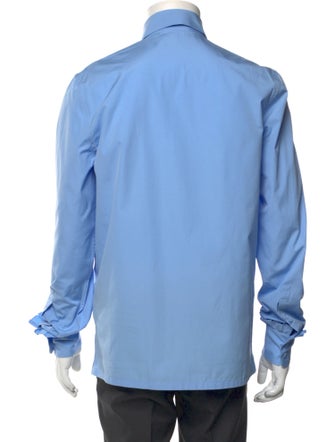 Prada Long Sleeve Tuxedo Shirt
