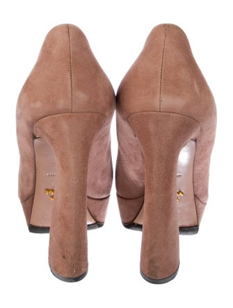 Prada Suede Pumps