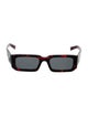 Prada Square Tinted Sunglasses