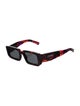 Prada Square Tinted Sunglasses