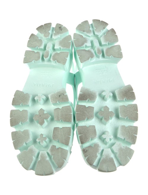 Prada Rubber Gladiator Sandals
