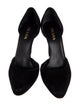 Prada Suede D'Orsay Pumps