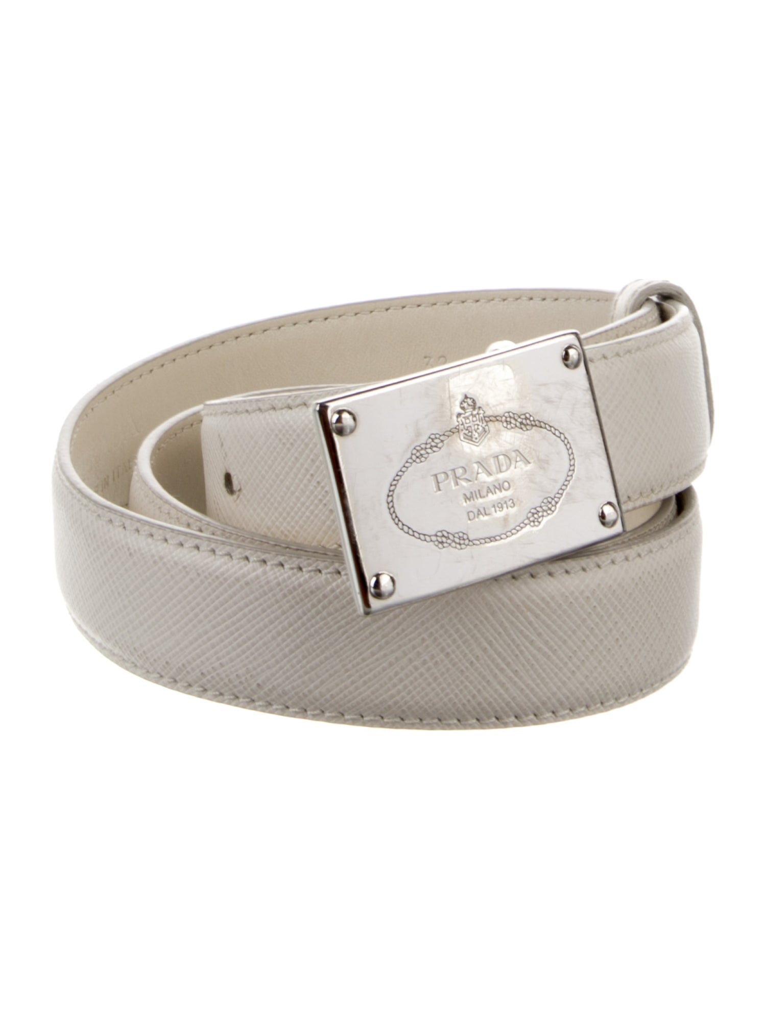 Prada Saffiano Leather Belt