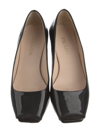 Prada Patent Leather Slides