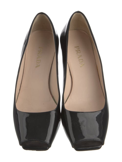 Prada Patent Leather Slides