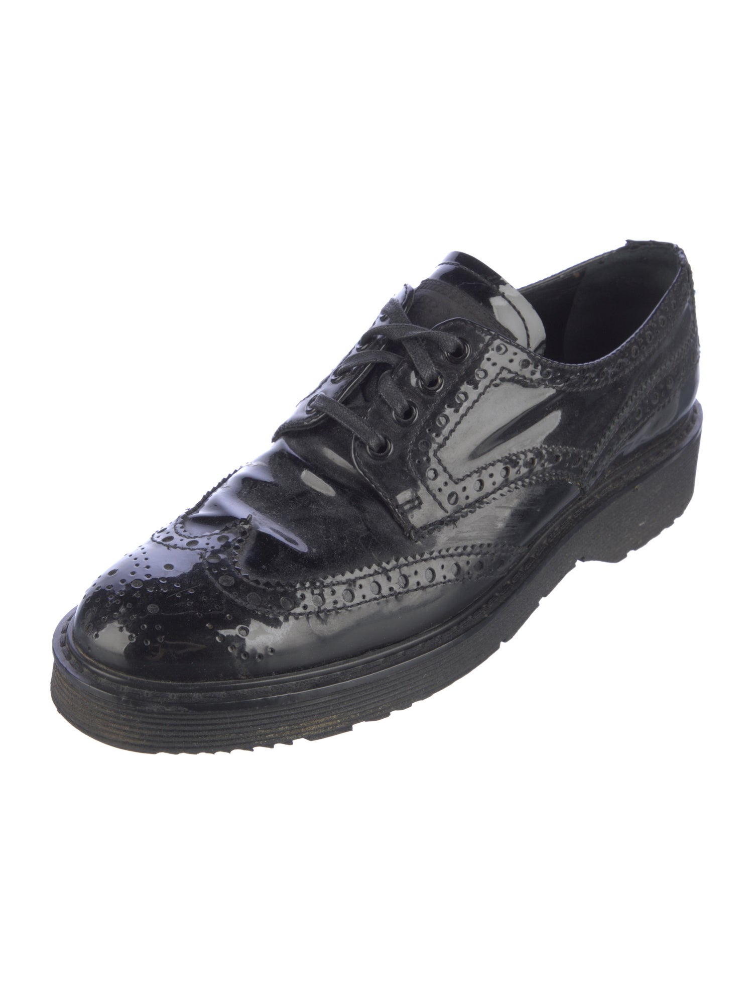 Prada Sport Patent Leather Oxfords