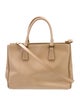 Prada Saffiano Leather Galleria Double Zip Small