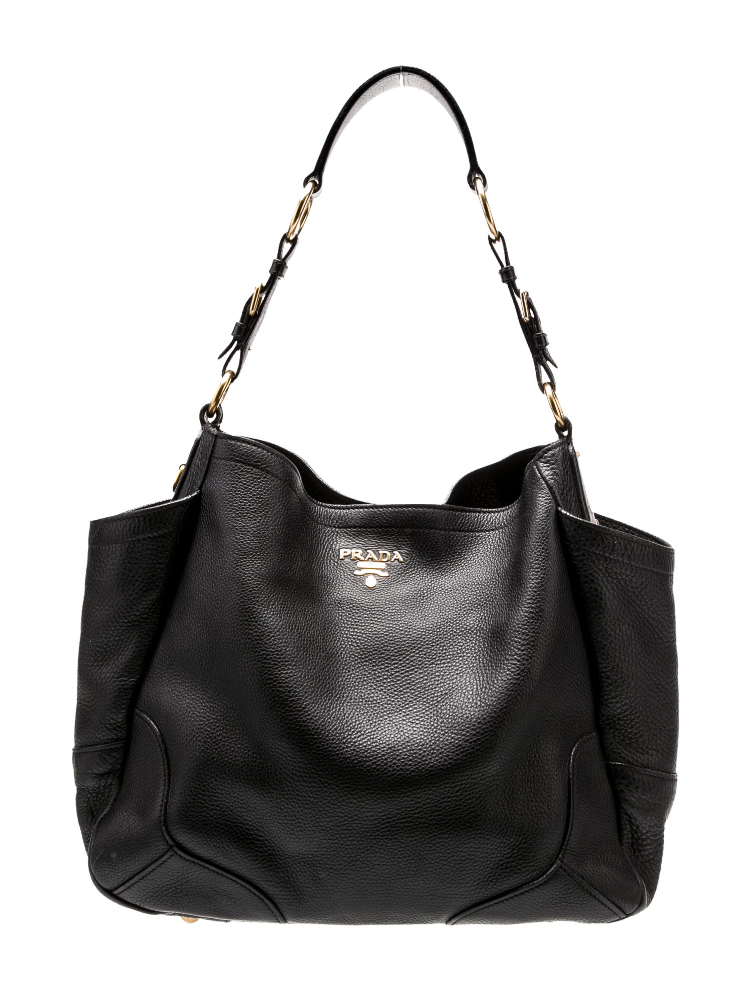 Prada Vitello Daino Leather Bucket Bag