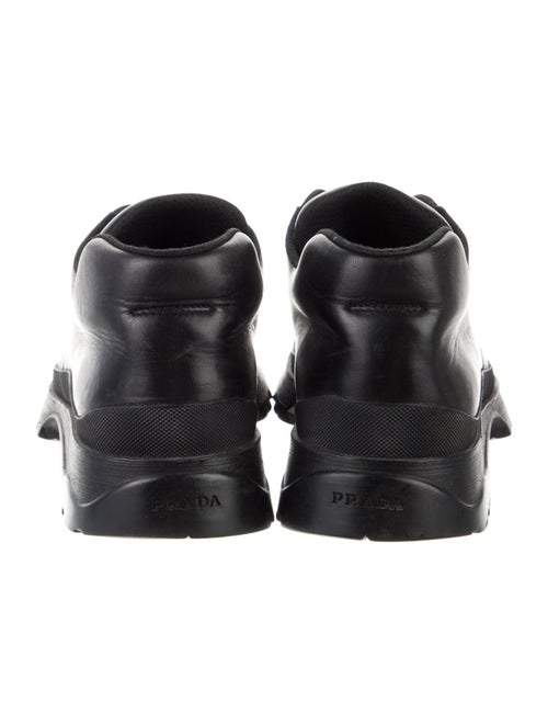 Prada Leather Hiking Boots