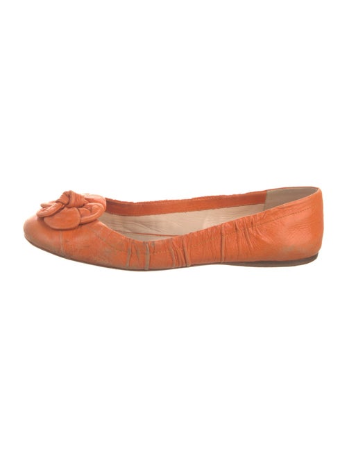 Prada Leather Ballet Flats