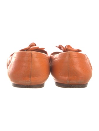 Prada Leather Ballet Flats