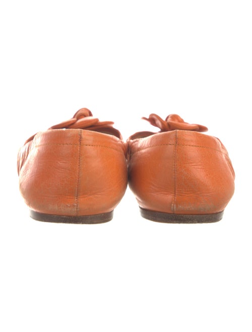 Prada Leather Ballet Flats