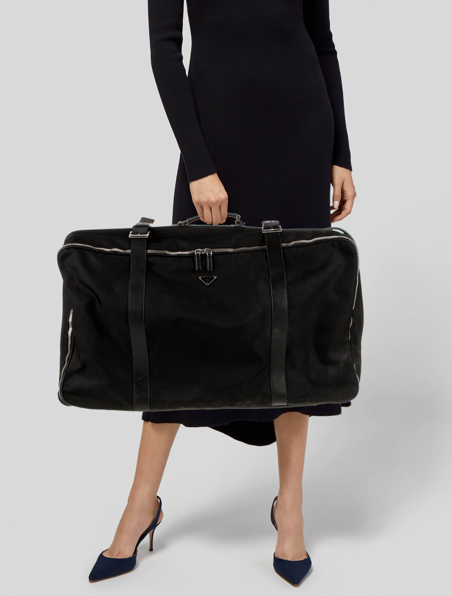 Prada Tessuto Nylon Suitcase