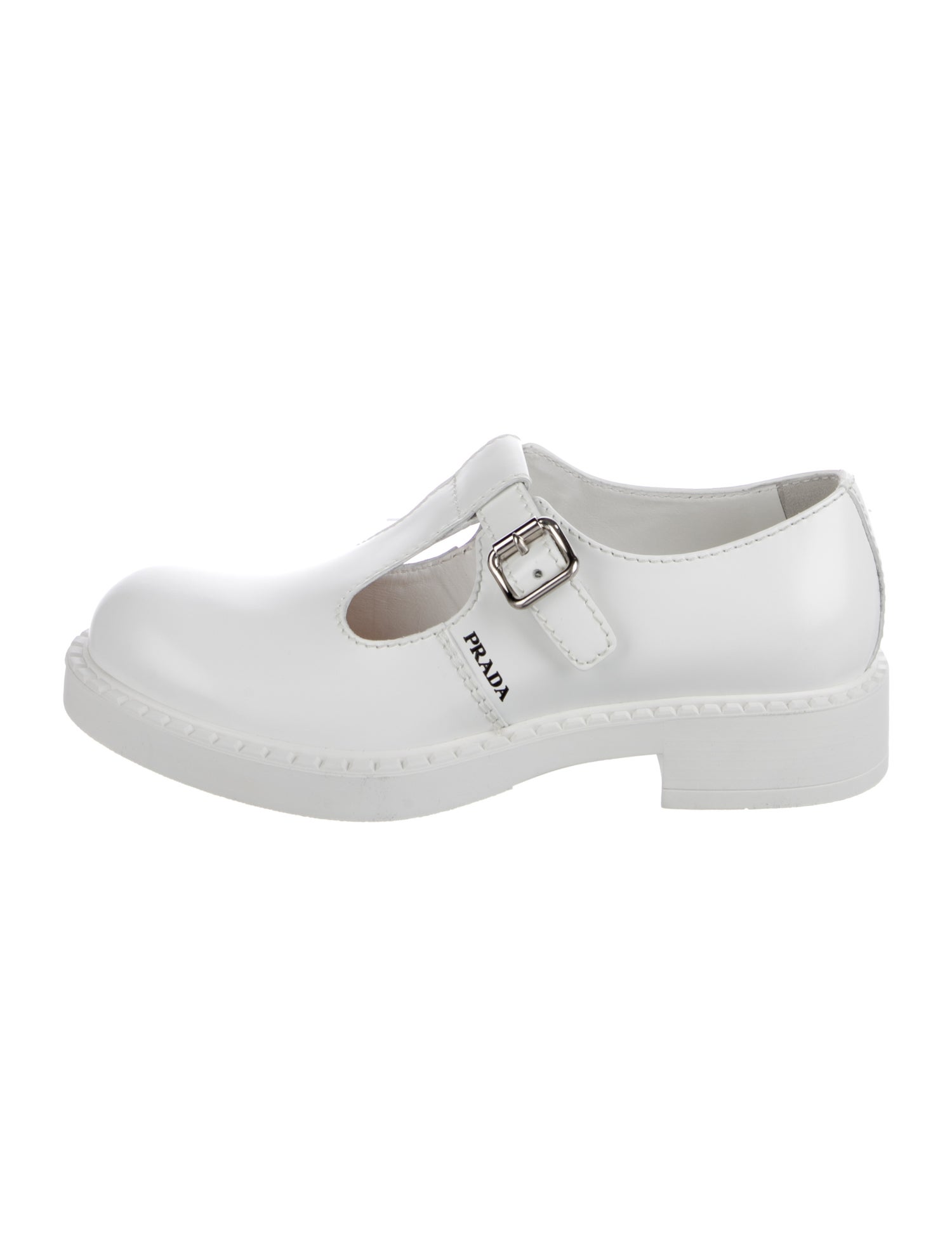 Prada Leather Monk Straps