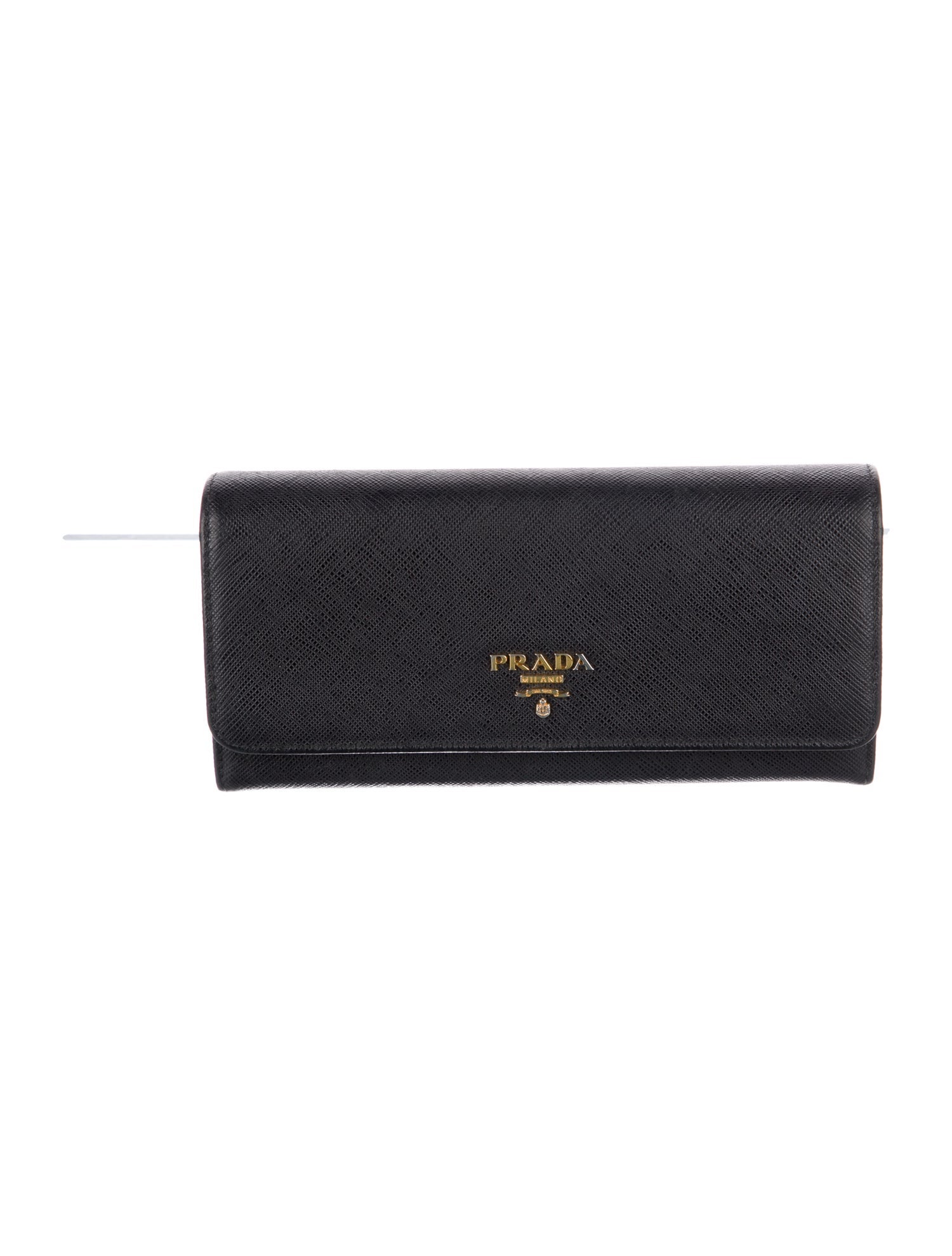 Prada Saffiano Lux Leather Continental Wallet