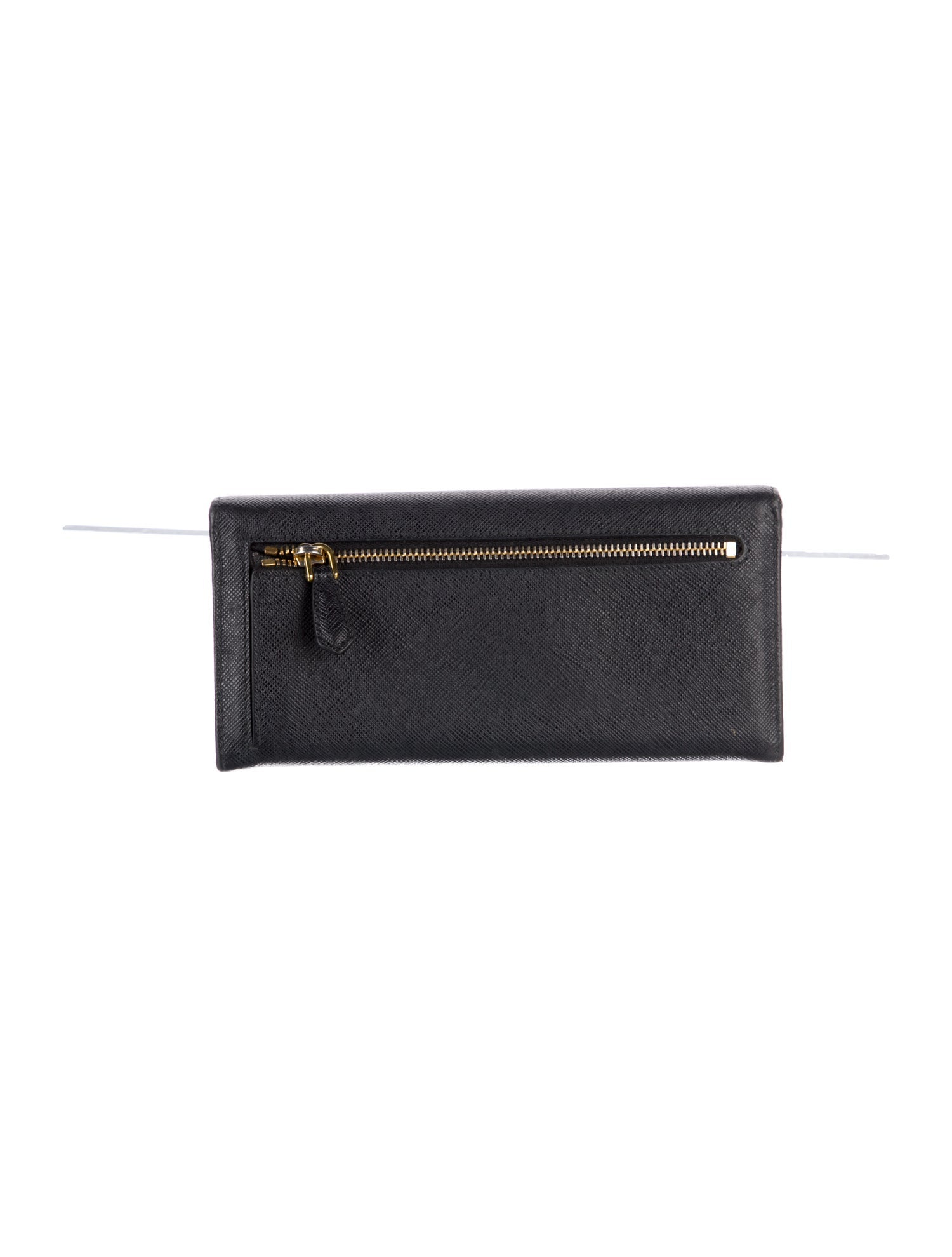 Prada Saffiano Lux Leather Continental Wallet