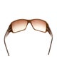 Prada Shield Tinted Sunglasses