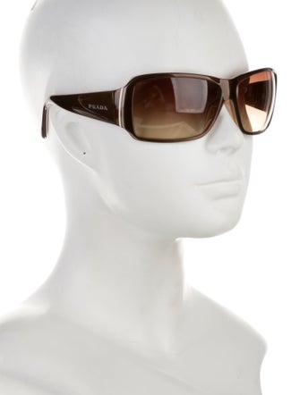Prada Shield Tinted Sunglasses