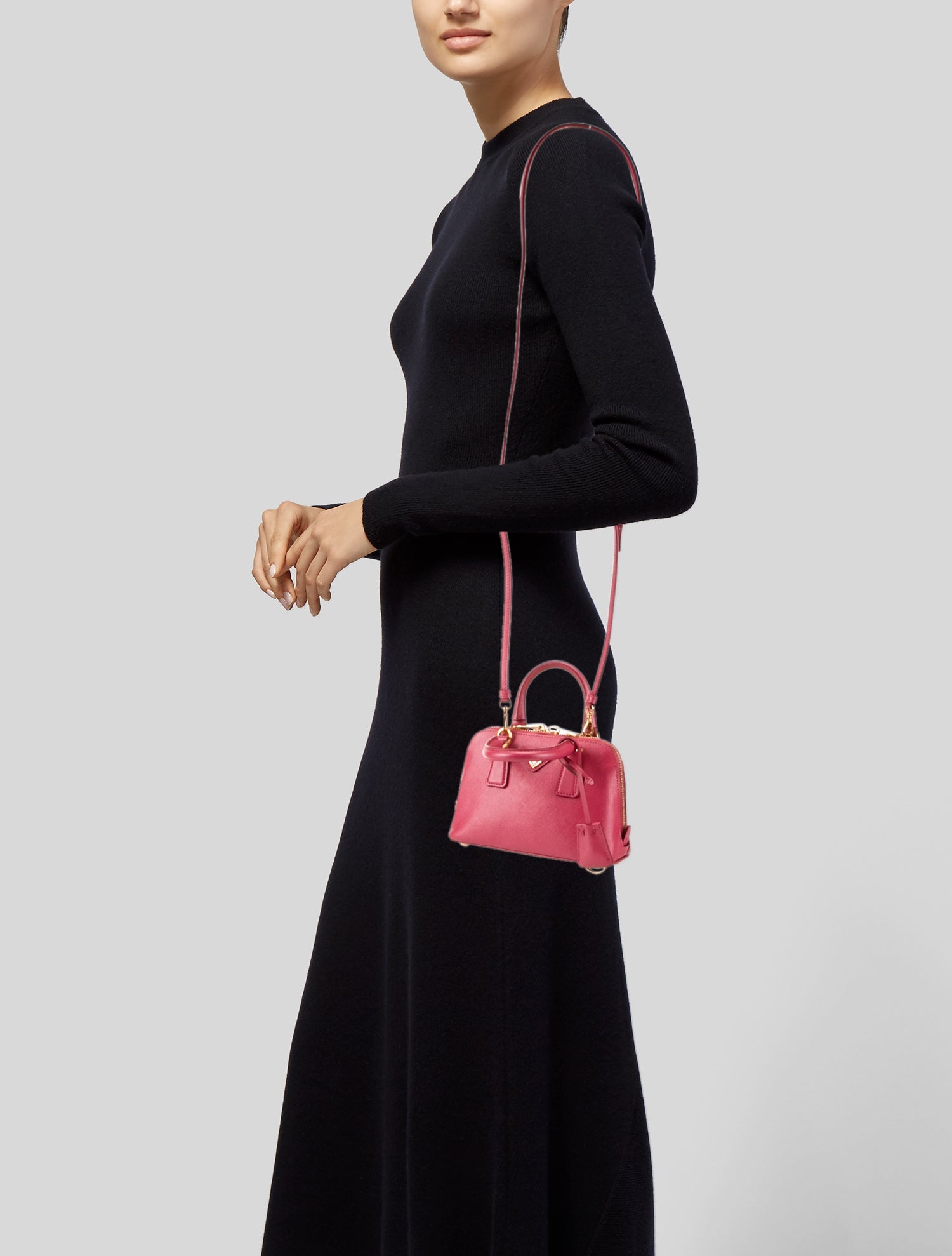 Prada Saffiano Leather Promenade Mini