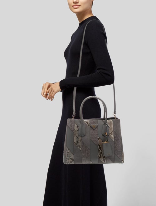 Prada Leather Patchwork Medium