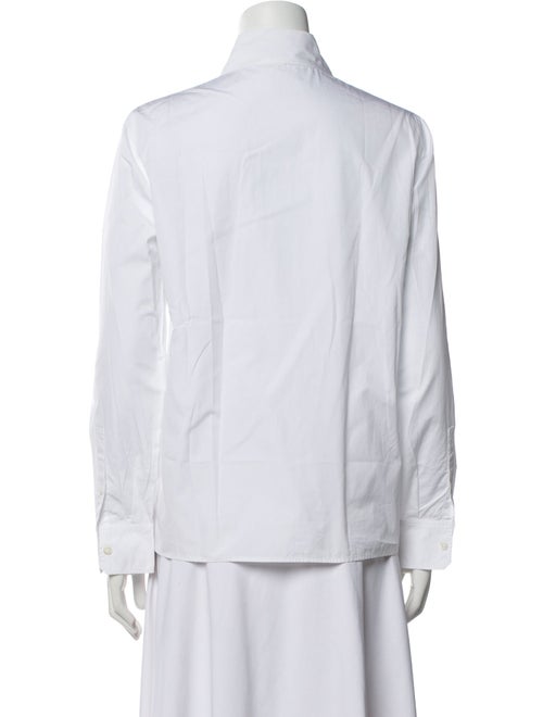 Prada 2022 Long Sleeve Button-Up Top