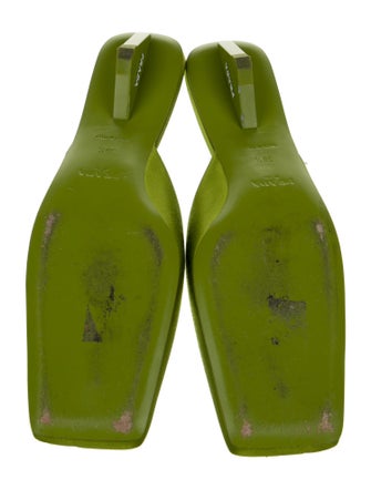 Prada Satin Mules