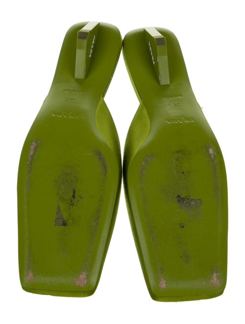 Prada Satin Mules