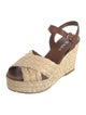 Prada Straw Braided Accents Espadrilles