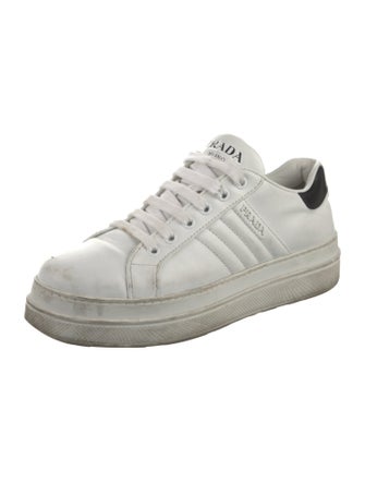 Prada Leather Sneakers