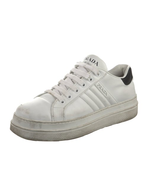 Prada Leather Sneakers