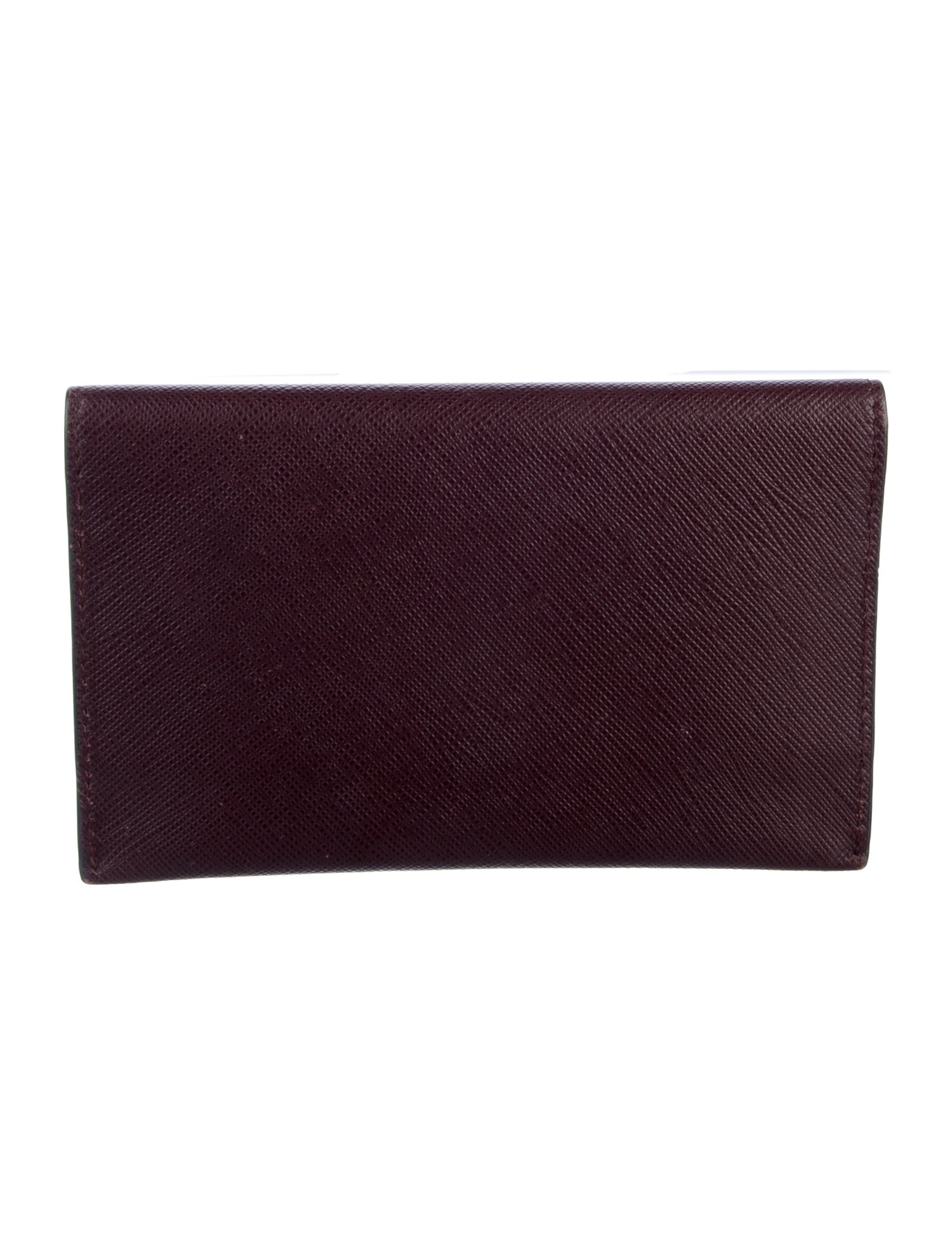 Prada Saffiano Lux Leather Card Holder
