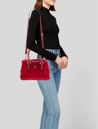 Prada Signature Shoulder Bag Small