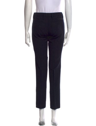 Prada Virgin Wool Straight Leg Pants