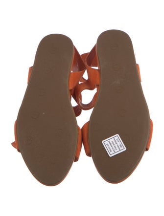 Prada Suede T-Strap Sandals