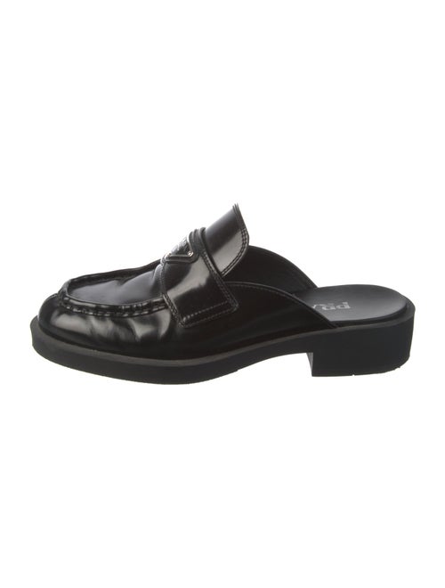 Prada Leather Slides
