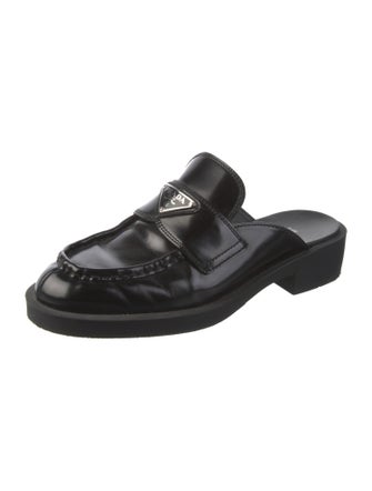 Prada Leather Slides