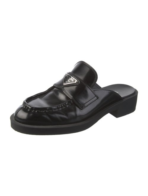 Prada Leather Slides