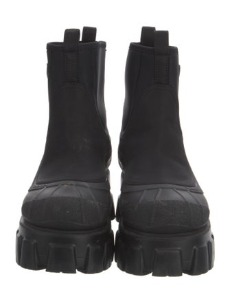 Prada Neoprene Chelsea Boots