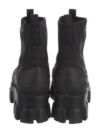 Prada Neoprene Chelsea Boots