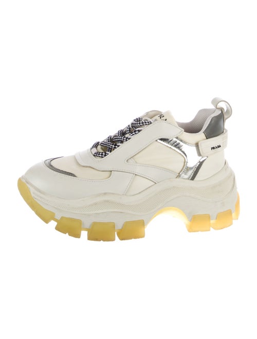 Prada Leather Chunky Sneakers