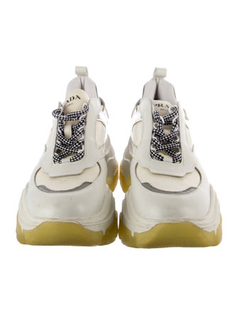 Prada Leather Chunky Sneakers