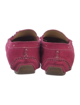 Prada Suede Loafers